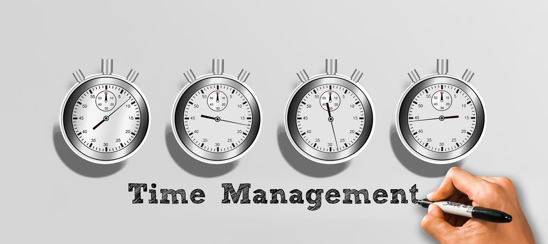 Controlar el tiempo para gestionarlo mejor